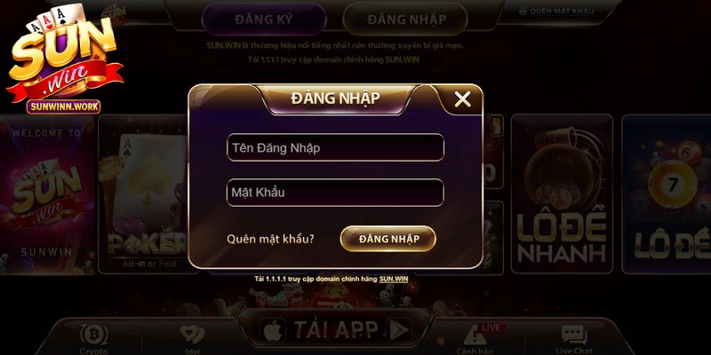 Hướng dẫn các bước truy cập tài khoản Sunwin nhanh chóng nhất