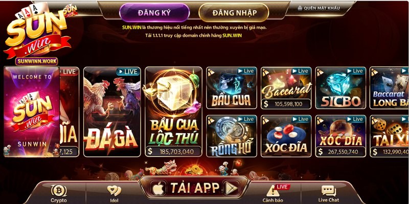 Khuyến mãi chào mừng tân thủ trải nghiệm tại hệ thống Sunwin