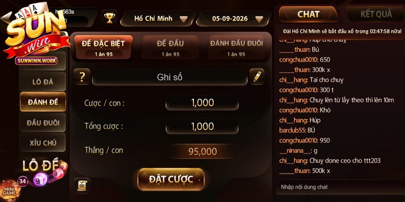 Bí quyết chơi lô đề Sunwin giúp người chơi dễ dàng thắng lớn mỗi ngày