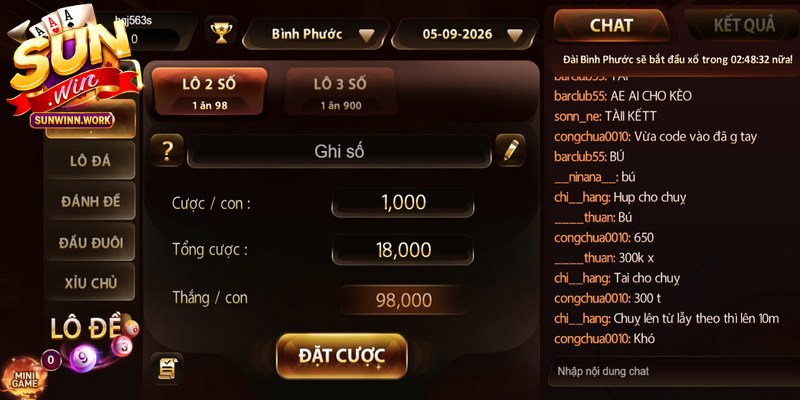 Tổng hợp các hình thức cược lô đề Sunwin phổ biến nhất hiện nay